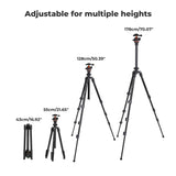 Lightweight Tripod for Cameras – 178cm Height