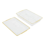 Serving Set with Chilled Tray and Bowls