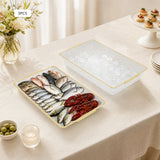 Serving Set with Chilled Tray and Bowls
