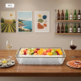 Serving Set with Chilled Tray and Bowls