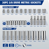 WORKPRO 32-piece Mechanics Tool Set