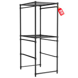 WORKPRO 250 LBS 5-Tier Bin Storage Rack for 27-Gallon Totes, Heavy Duty Metal Shelving Units for Garage, Basement, Pantry, Kitchen, Workspace, or Laundry Room, 30.5" x 22.5" x 69", Black