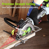WORKPRO 20V 4-1/2" Cordless Mini Circular Saw with 4.0Ah Battery