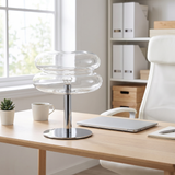 Glass Table Lamp in Cloud Macaron Design