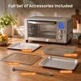 Kismile 12-in-1 Air Fryer Toaster Oven Combo 24122KAF0