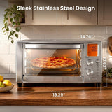 Kismile 12-in-1 Air Fryer Toaster Oven Combo 24122KAF0