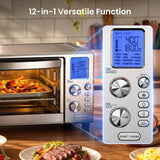 Kismile 12-in-1 Air Fryer Toaster Oven Combo 24122KAF0