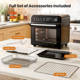 Kismile 19QT Air Fryer Toaster Oven Combo 93184KAF1