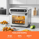 Kismile 19QT Air Fryer Toaster Oven Combo 93184KAF1