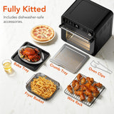 Kismile 19QT Air Fryer Toaster Oven Combo 93184KAF1