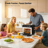 Kismile 19QT Air Fryer Toaster Oven Combo 93184KAF1