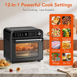 Kismile 19QT Air Fryer Toaster Oven Combo 93184KAF1