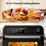 Kismile 19QT Air Fryer Toaster Oven Combo 93184KAF1
