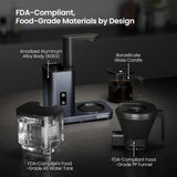 Kismile 8 Cup Drip Coffee Maker Machine 93125KCM0