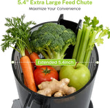 Kismile Juicer Machines with 5.4" Large Feed Chute 27120KJU0