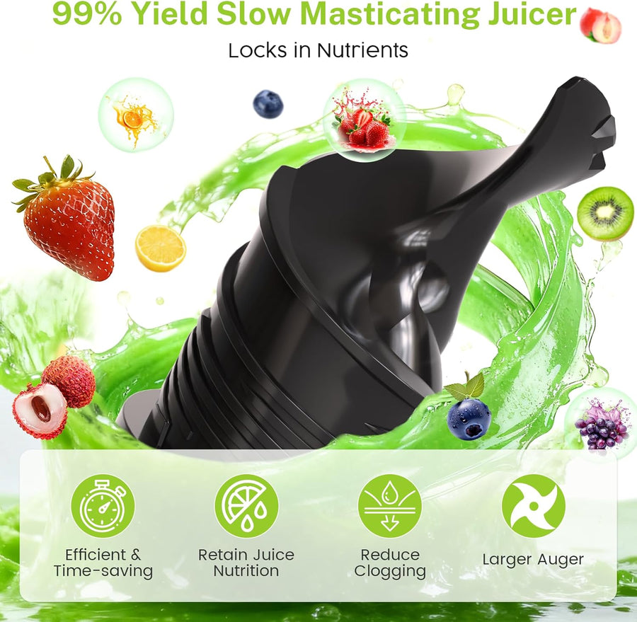 Kismile Juicer Machines with 5.4" Large Feed Chute 27120KJU0