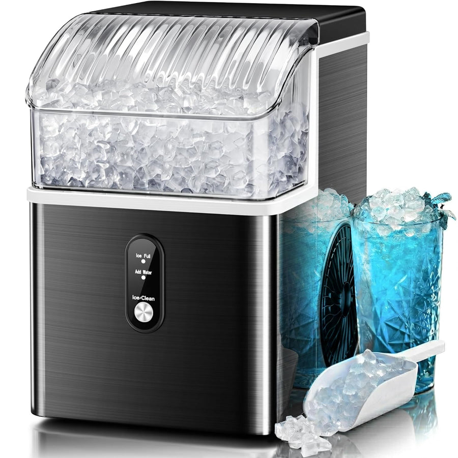 Kismile Nugget Ice Makers Countertop IM5815NB