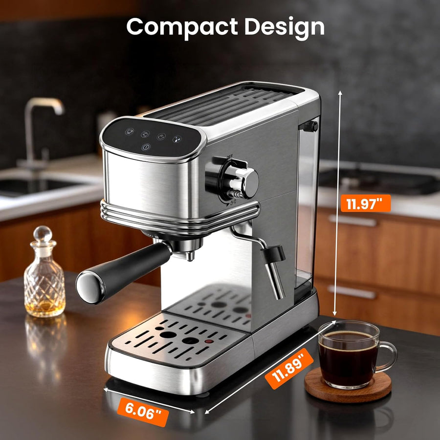 Kismile Stainless Steel Espresso Machine 94223KCM0