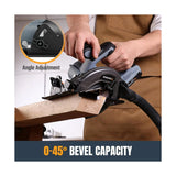 WORKPROX 20V Brushless Cordless Circular Saw 6-1/2", 5500RPM Power Saw for Wood & PVC Cutting